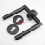 Import Stainless Steel matt black door lever handle from China