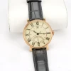 Stainless Steel Waterproof Luxury Watch Japanese Movement Mens Fan Dial Quartz Watch