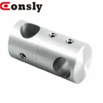 Staircase handrail design stainless steel threaded pipe fittings /aluminum pipe connector