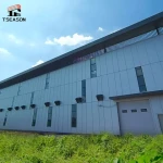 Steel Structure Framed Commercial Office Building Structural Steel Truss Prefabricated Construction with Drawing