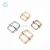 Import Steel wire three-speed buckle shoulder strap adjustment buckle metal trouser belt pull core buckle luggage hardware accessories from China