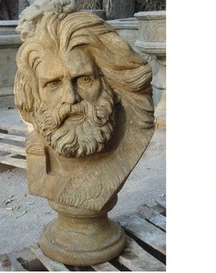 Stone Carving and Sculpture Thinking Man Sculpture