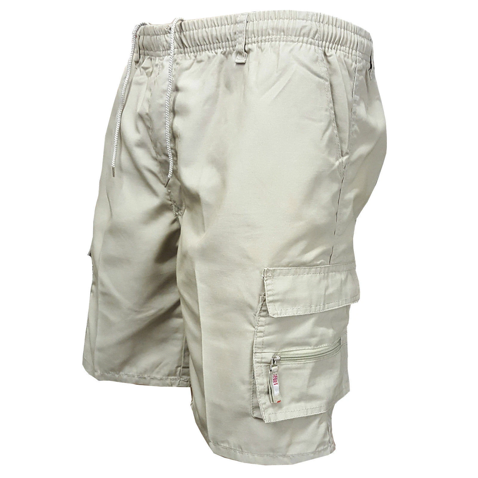 Summer mens multi-pocket cargo shorts loose outdoor shorts