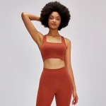 Summer New Styles Gym Ladies Fitness Wear Clothes Running Sports Crop Top Soft Dry Fit Yoga Bras