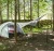 Import Super portable camping rain proof and sunscreen outdoor picnic sunshade diamond silver coated canopy tents camping outdoor from China