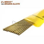 SW221 Brass welding rods brazing wire copper-Zinc brazing filler metals LCuZn40