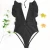 Import swimwear 2021 high waist Breathable swimsuit V-neck swim trunk from China