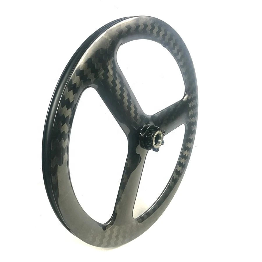 Synergy Lefty 1.0 Or 2.0 Tri Spoke Aero 20 inch BMX Clincher Carbon Rim 451 Small Wheel Folding Bicycle Carbon BMX Wheels