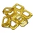 Import Synthetic Citrine Rectangular Rings Special Cut Loose Gemstone Beads from China