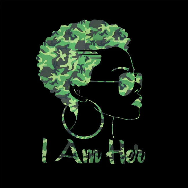 T Shirt Iron On Decals Colorful Afro Girl Vinyl Heat Transfer Printing