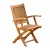 Import Teak wood garden chair outdoor furniture from Indonesia