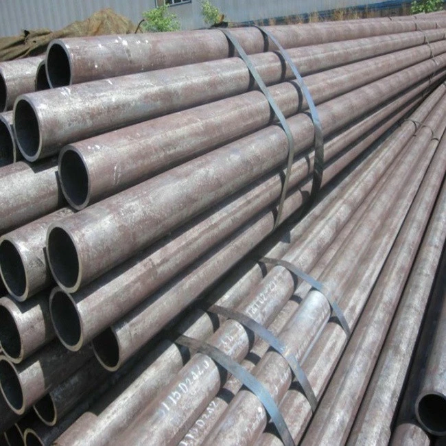 Tensile Strength Galvanized Round Steel Seamless Pipe Standard Sizes  Carbon Steel Pipe