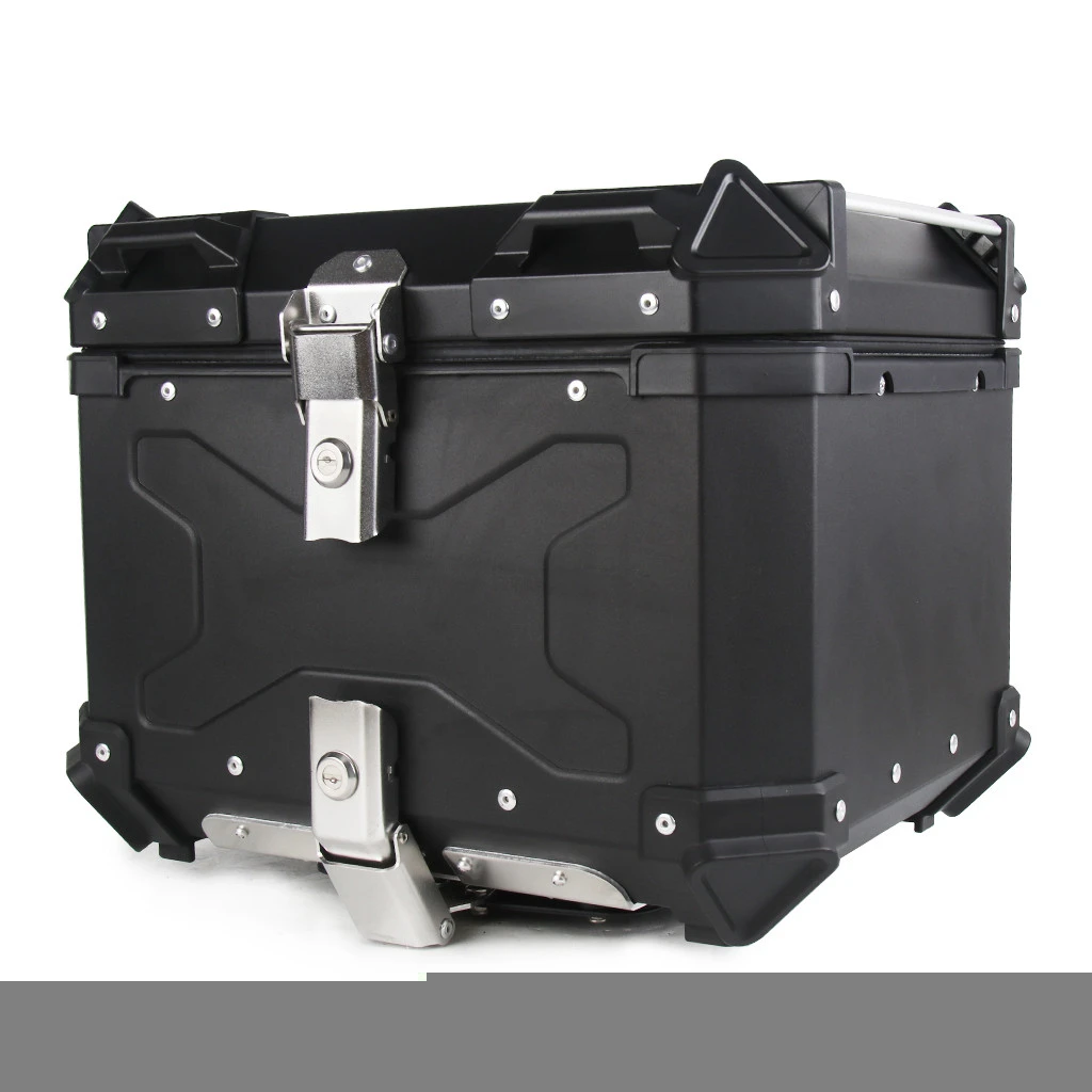 TFfactory direct sale large capacity aluminum box Quick Release Structure Aluminum side tail boxes for motorcycles tail rear box