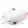 The World&#x27;s first lamp with unique design on curing thumb High Power 86w Portable nails lamp light led gel uv lamp nail dryer