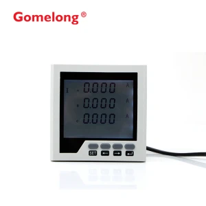 Three Phase LCD digital power meter rs485 current voltage frequency meter / Electrical instrument