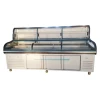 Three-Temperature Commercial vertical display freezer fruits and vegetable display Refrigeration Equipment