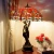 Import Tiffany table lamp High quality antique stained glass tiffany table lamp bed room classic LED lamps from China