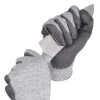 Timely delivery pu coating EN388 CE certification three-level anti-cutting work gloves