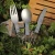 Import Titanium folded Spoon Fork Knife Set Household for Home &amp; Garden High Quality Tableware from China