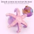 Import Toddler floating soft octopus comfort toys with 5 throwing circle hoopla rings interactive bath toy for baby bathroom play sets from China