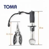TOMA Stainless Steel Fish Grips Fishing Tools Set Control with Scale + Multi-function Fishing Pliers Fishing Tool