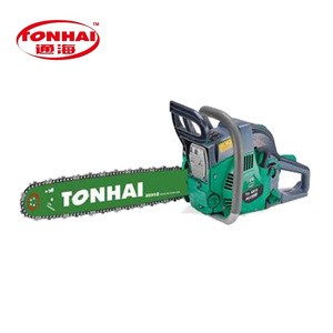 TONGHAI brand 2-Stroke Chain Saw 4500 Petrol Chain Saw Wood Cutting Machine 45Cc Pole Gasoline Chain Saw chinese chainsaw