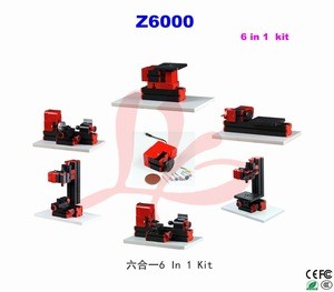 tool for model airplane and other wood model crafts 6 in 1 LY Z6000 Mini lathe machine Axis X travel upto 30