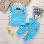 Top Leader Autumn Baby Boy Clothes Set Children Clothing Sets Products Kids Clothes Baby Boys T-shirts+Pants 2PCS Tracksuit