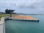 Top quality Water Floating Dock Aluminum Pontoon Platform For Swimming OR Fishing