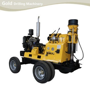 Trailer Mounted Water Well Drilling Large Drilling Diameter Drilling Rig