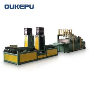 Transformer automatic corrugated fin welding equipment with CO2 gas shielded welding