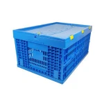 transport storage box plastic folding crate