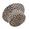 Travel Hiking Camping Cotton Polyester Leopard Print Double Side Bucket Hat