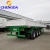 Import tri axle 1.2m height fence enclosed cargo box semi trailer from China