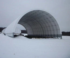 Trussed Fabric Building, HD storage shelter, warehouse tent , car port