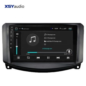 TypeBuilt 9 Inch Double Din Android 8.1 Car Stereo PC for Nissan R30 2014 -Radio with GPS Navigation Built in DSP dash kit