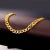 Import U7 Barefoot Jewelry Cuban Chain Anklet 18K Gold Plated Women Foot Bracelet from China