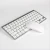 Import Ultra thin 2.4GHz wireless bluetooth keyboard mouse combo with color-box packing for office and home use from China