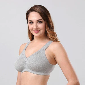 Ultra-thin cotton large size bra woman underwear plus size bra