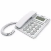 Uniden AT6408WH - Big Button/Display corded landline senior telephone with One Way Speakerphone & Caller ID