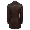 unique casual wear long coat style fashionable 100% cowhide leathers wholesale cheap prices women fashion leather jackets