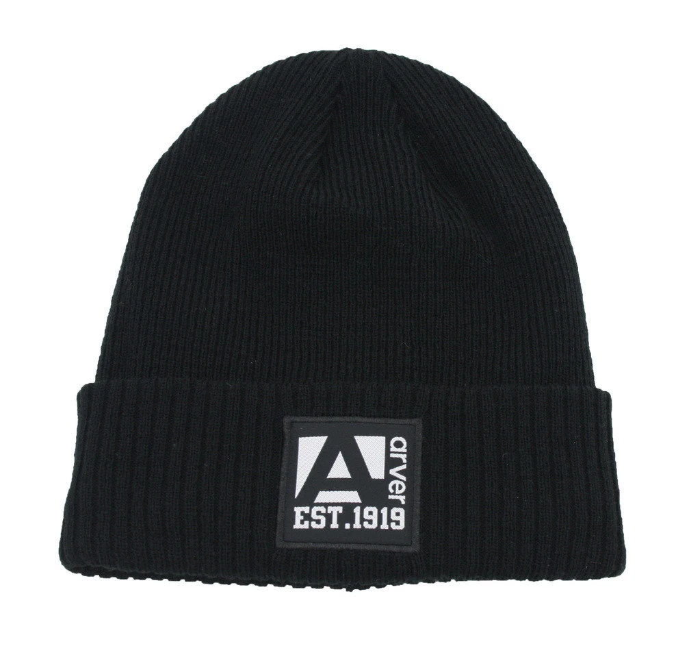 Unisex Acrylic Cable Knit Warm and Soft Stretchable Winter Beanie Hats Caps Bonnets with Custom Embroidery Logo