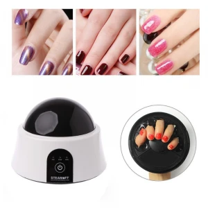 Upgraded Steam Off Gel Nail Remover Machine Portable Electric Nail Gel Steamer for Gel Polish Acryl