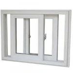 upvc double glazed sash windows/guangzhou doors and windows grill