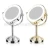 Import USB Rechargeable LED 18K Gold Beauty Cosmetic 3x Magnifying HD Makeup Mirror from China
