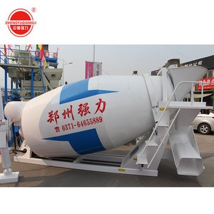 Used portable concrete mixer truck for sale