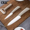 Useful Ceramic Kitchen Knife Set Grey Handle