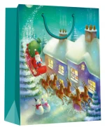 UV&Hot-Stamping Finishing Wholesale Price Shopping Paper Gift Bag