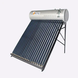Vacuum Tubes Solar Water Heater Copper Coil Pre-heat Type Stainless Steel Inner Tank 200L Solar Water Heater for Home Use