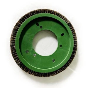Various kinds of dyeing and finishing brush wheels for high quality pig hair used in textile finishing machine and stenter